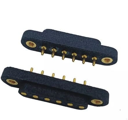 Συνδέτης PCB Μαγνητικός Πιν POGO Αδιάβροχος Άνοιγμα 15mm Γυναίκα