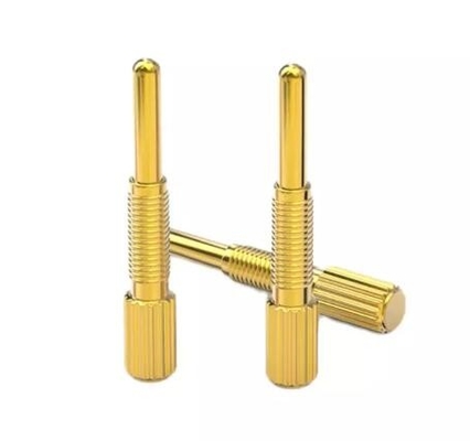 ROHS Power Charing Μαγνητικό Τριχόχρωμα POGO Pin Connector Όλα τα μεγέθη Ελατήριο φορτωμένο