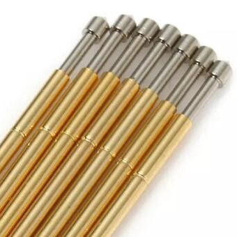 1A DIP T Probe POGO Pin Χρυσό επιχρυσωμένο με ελατήριο φορτισμένο PCB δοκιμαστικά πινάκια 1,05mm