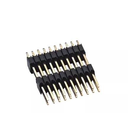 1.27mm Pitch 8 Pin POGO Pin Connector Spring Loaded Header Socket PCB Μία σειρά