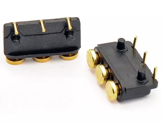 90 μοίρες κάμψη Pogo Pin Lectrical Connector 8.5mm έως 15mm