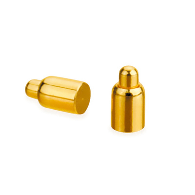 60A Ελατήρια φορτισμένα POGO Pin Gold Plating Smt Brass Connectors