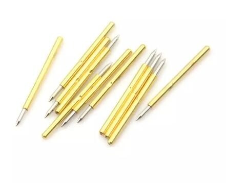 3MM Τερματικό PCB SMT Probe POGO Pin Αδιάβροχο Κεράμι Χρυσό Πλασμένο Dip