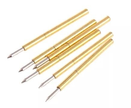 15A 4mm Κεραμικός ανιχνευτής POGO Pin Dip Χρυσό επιχρισμένο υψηλό ρεύμα