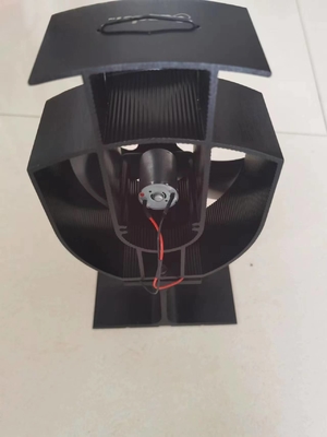 OEM ODM Heat Powered Sove Fan 0,01mm Alu. Εφαρμογή ABS Home