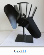 OEM ODM Θερμοκίνητος ανεμιστήρας φούρνας 0,01mm Alu ABS Οικιακή εφαρμογή