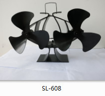 OEM ODM Θερμοκίνητος ανεμιστήρας φούρνας 0,01mm Alu ABS Οικιακή εφαρμογή