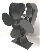 OEM ODM Θερμοκίνητος ανεμιστήρας φούρνας 0,01mm Alu ABS Οικιακή εφαρμογή